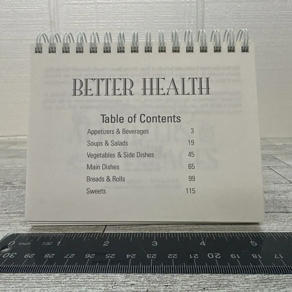 Better Health Collection Traditional Recipes Made Healthier School Mate Cookbook